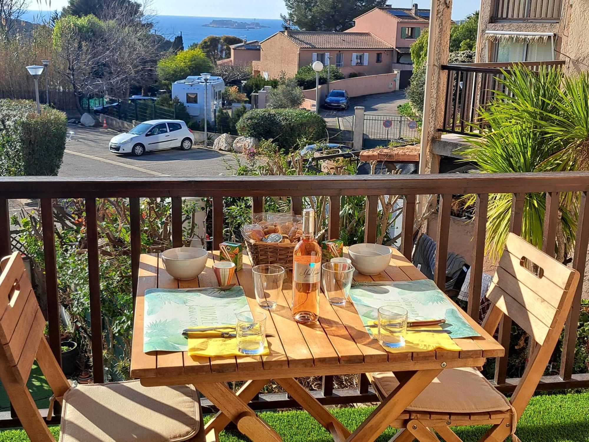 Sanary Bandol Plein Sud Apartman Kültér fotó